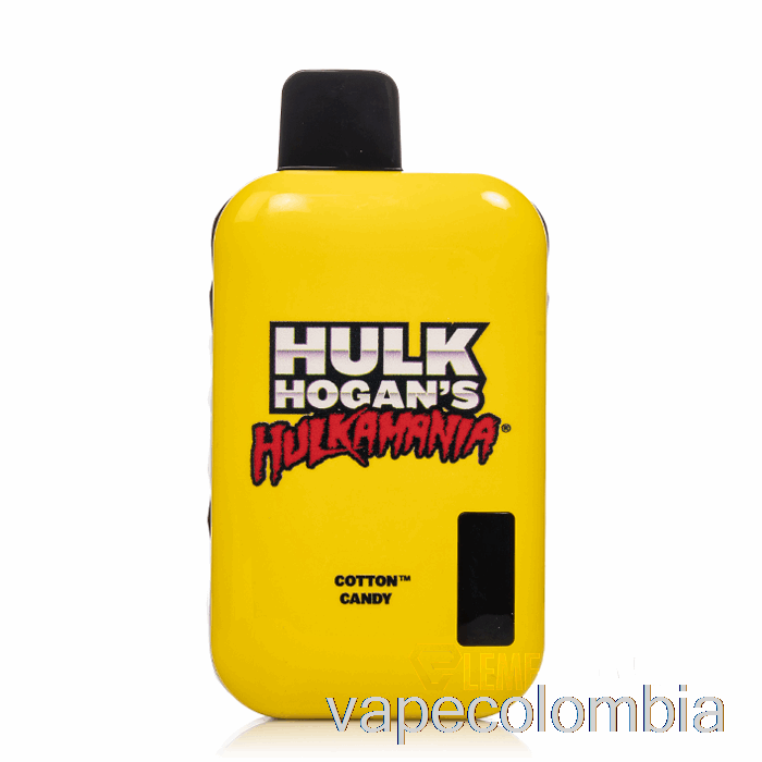 Vape Recargable Hulk Hogan Hulkamania 8000 Algodon De Azucar Desechable